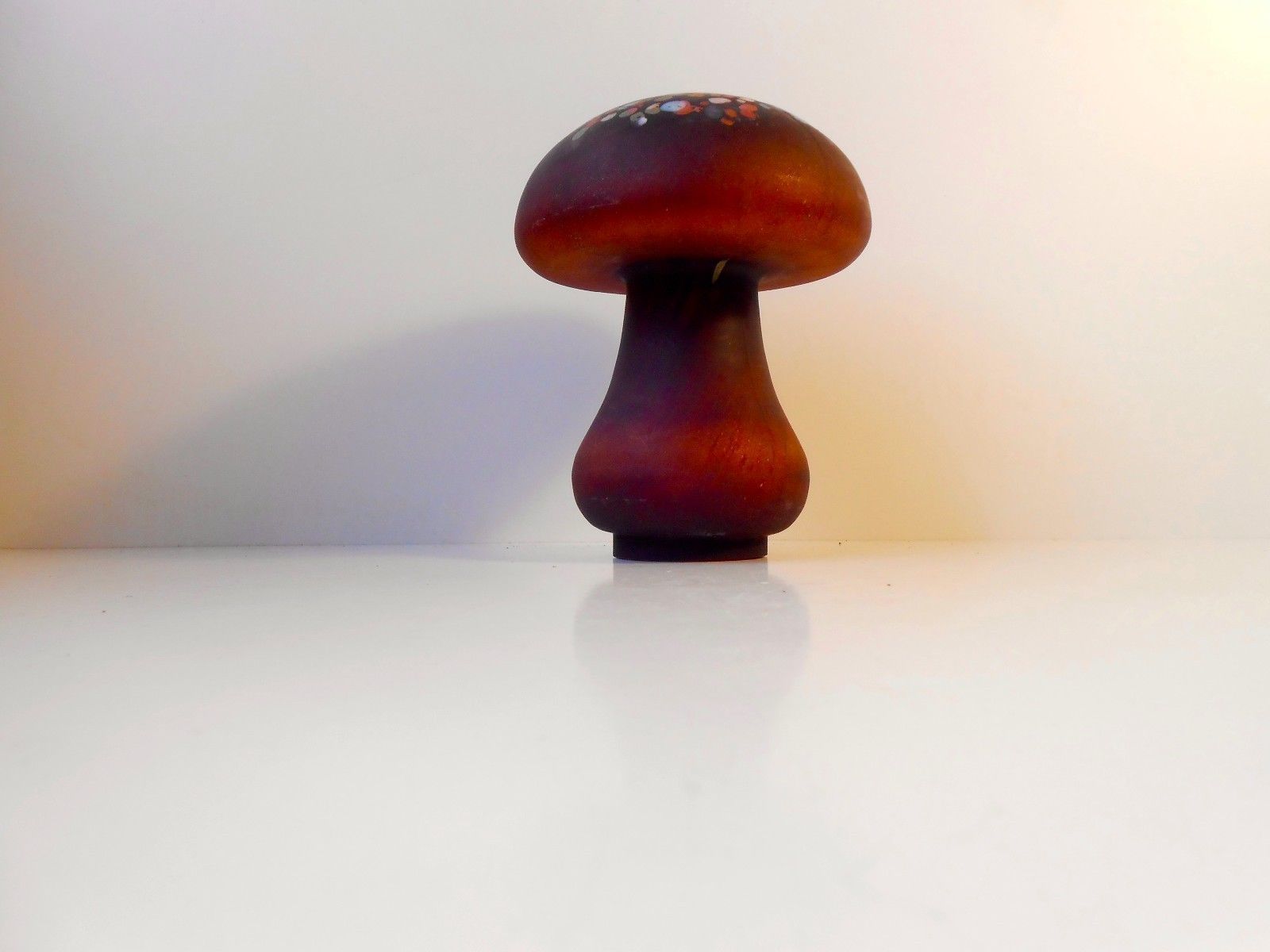 Swedish Mushroom Cloud Paper Weight By Monica Backström For Kosta Boda photo Home Decor