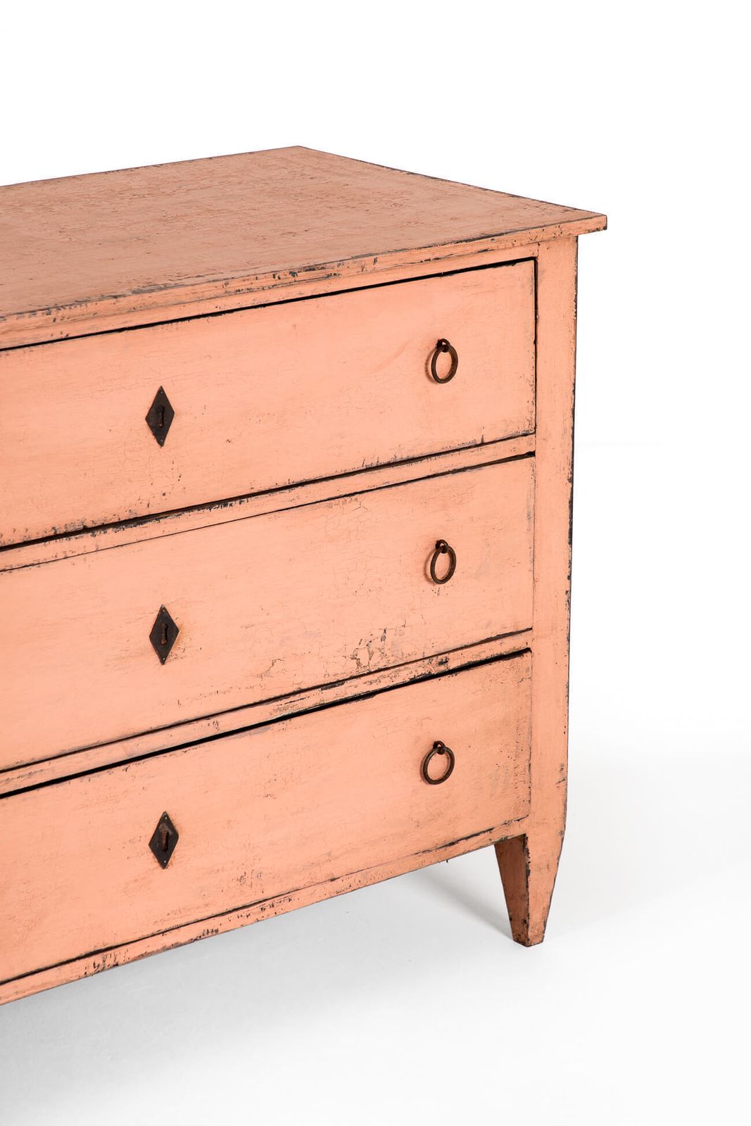Pair Of Pink Spanish Chests Of Drawers photo 4583.0