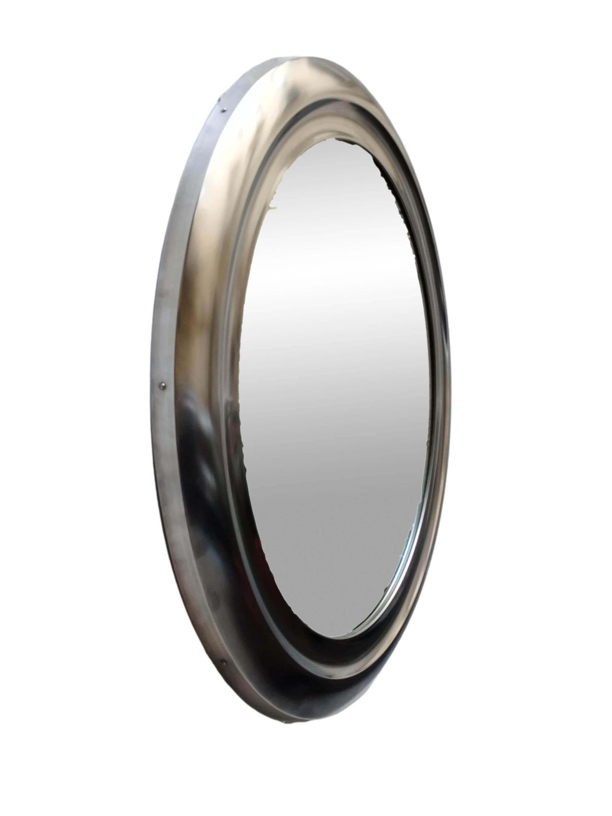 Sergio Mazza Round Wall Mirror, Italy, 1960s photo furniture