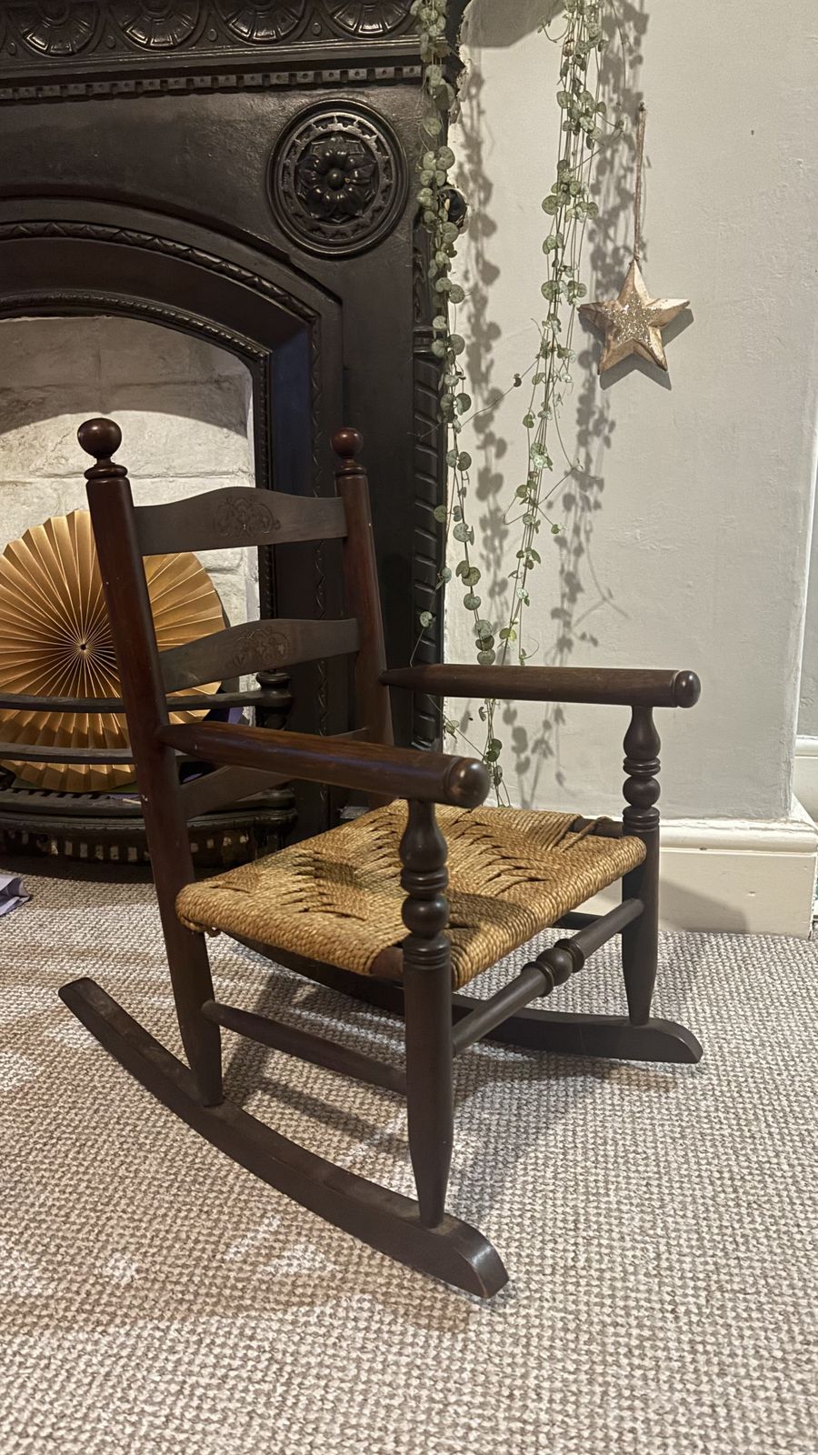 Antique Toddler Rocking Chair photo Furniture