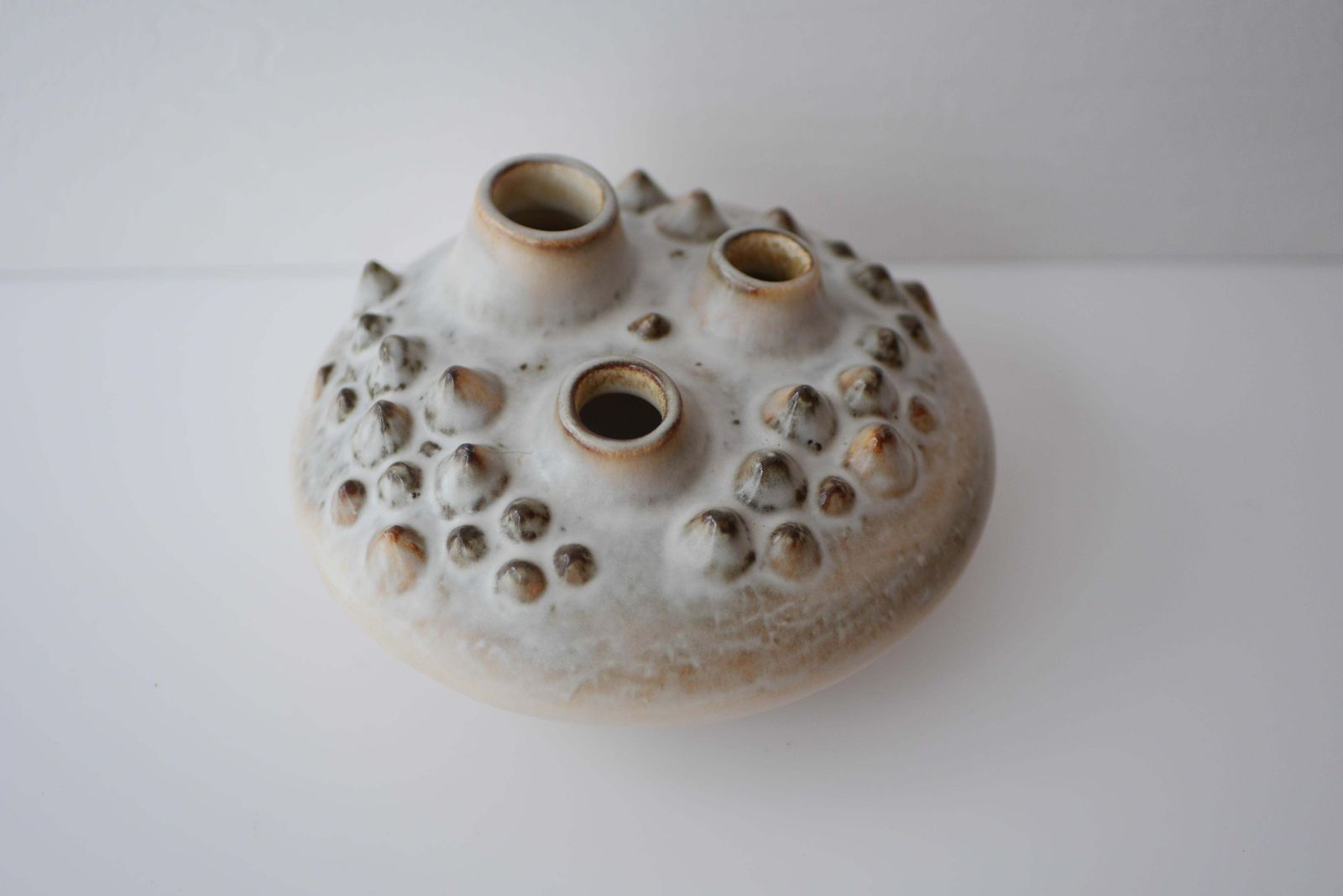 Organische 'Sea Urchin' Vaas Van Einar Johansen Voor Soholm, Denemarken photo furniture