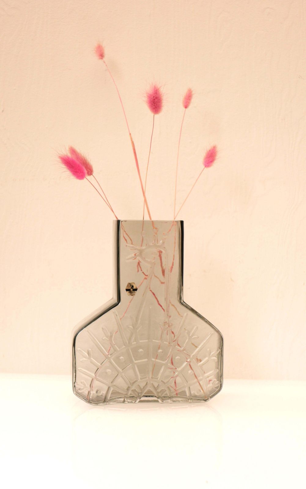 Mid Century Scandinavian Modern Art Glass Vase By Wiktor Berndt For Flygsfors photo Home Decor