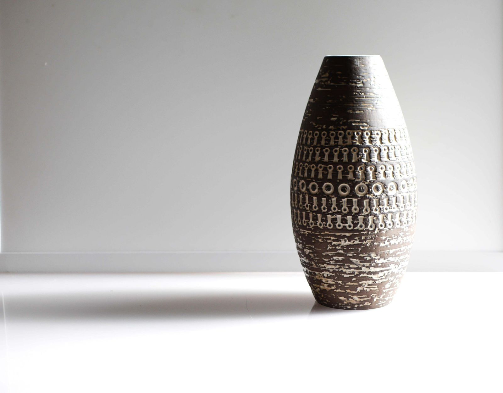 'Mexico' Vase By Mari Simmulson For Upsala Ekeby, Sweden photo 442.0