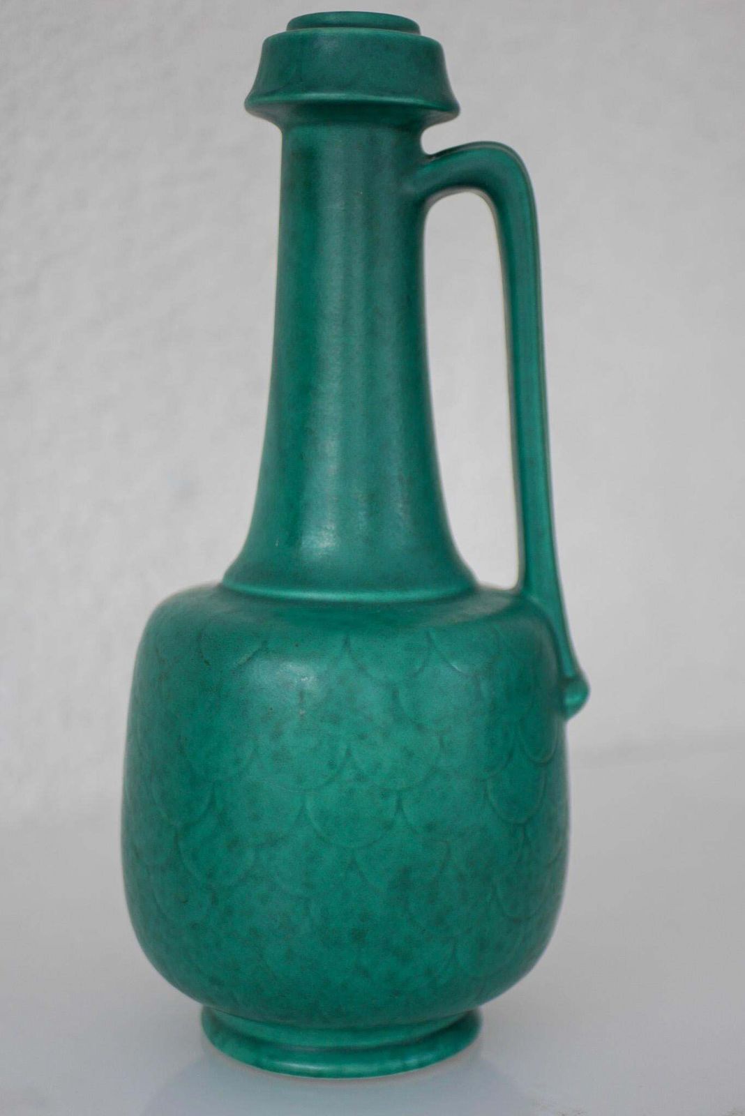 Swedish Grace 1930s Large Art Deco Argenta Vase By Wilhelm Kåge For Gustavsberg photo vintage
