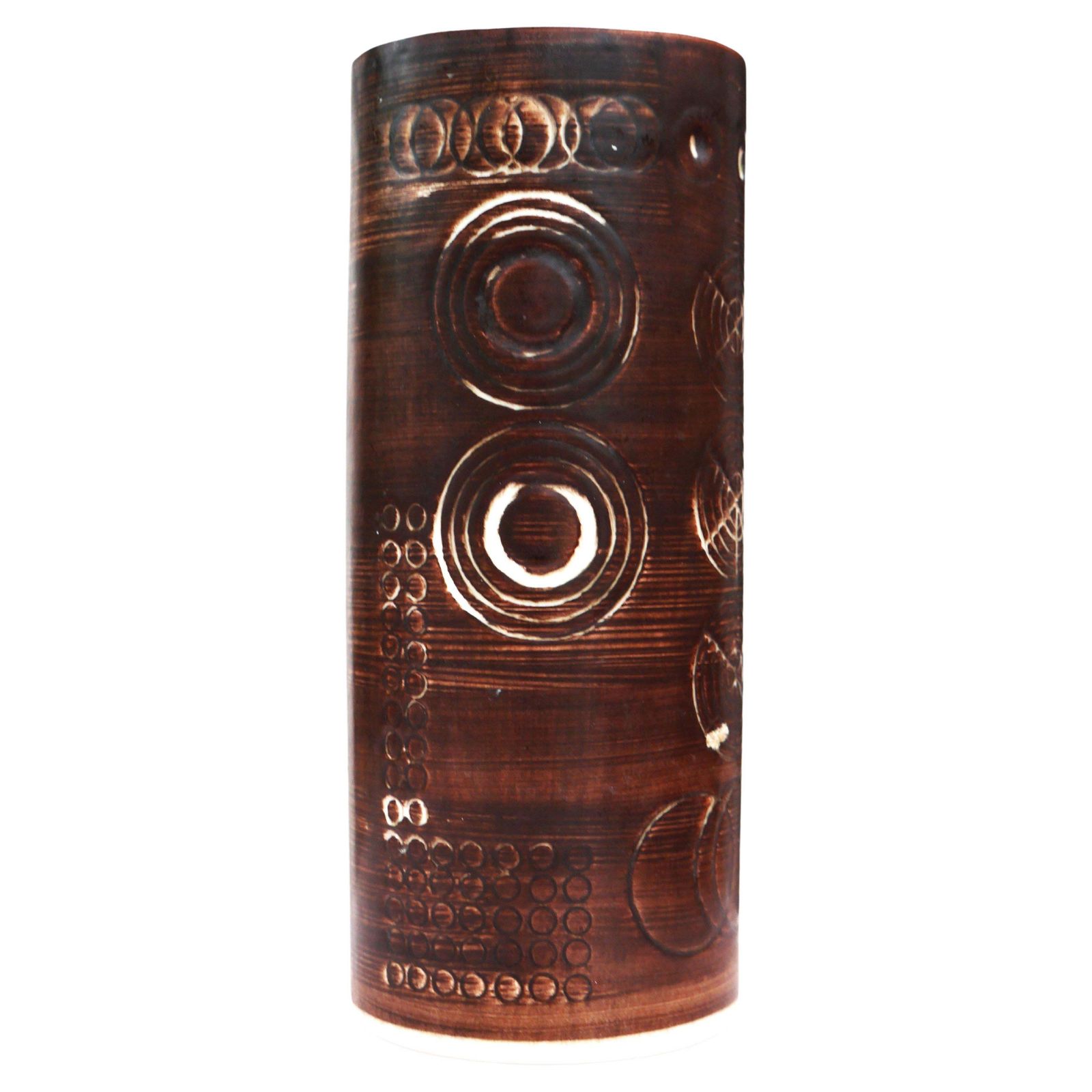 Vase By Olle Alberius From The 'Sarek' Series For Rörstrand, Sweden.