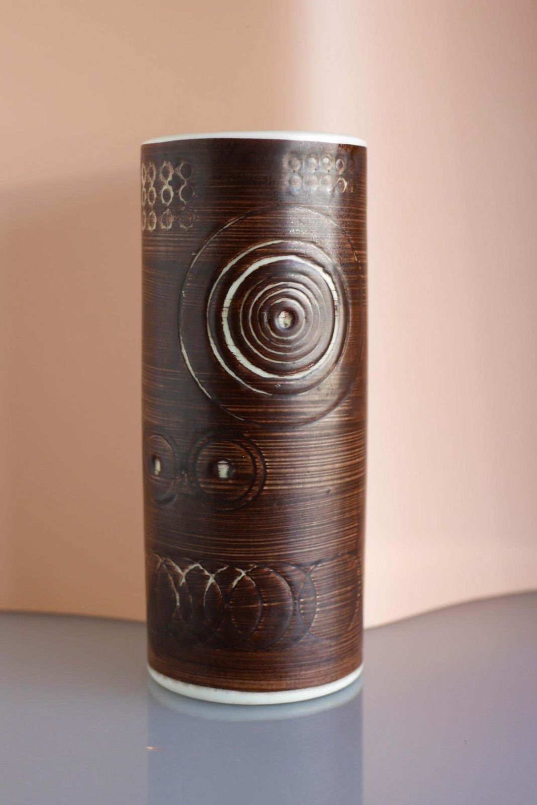 Vase By Olle Alberius From The 'Sarek' Series For Rörstrand, Sweden. photo furniture