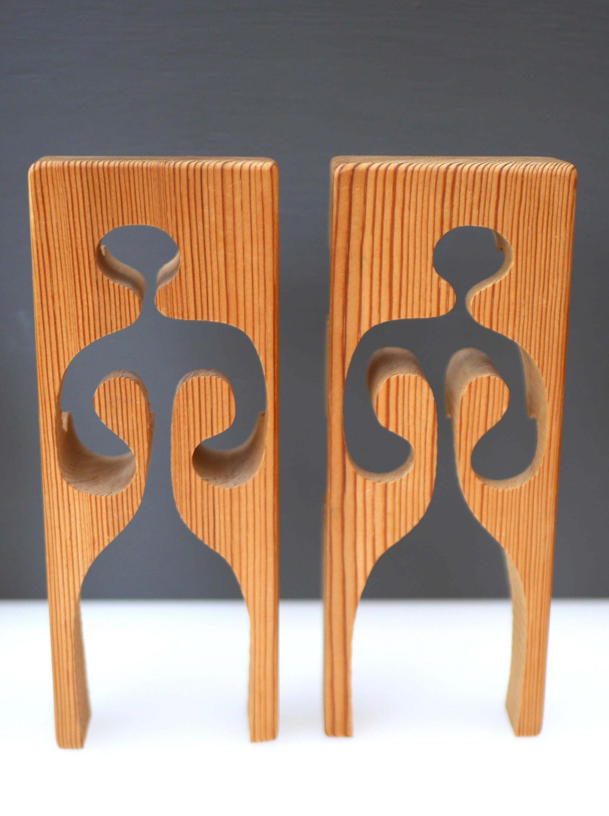 Houten Puzzelsculptuur Van Gunnar Kanevad Voor Gamla Linköping, Zweden, 1962 photo Kunst