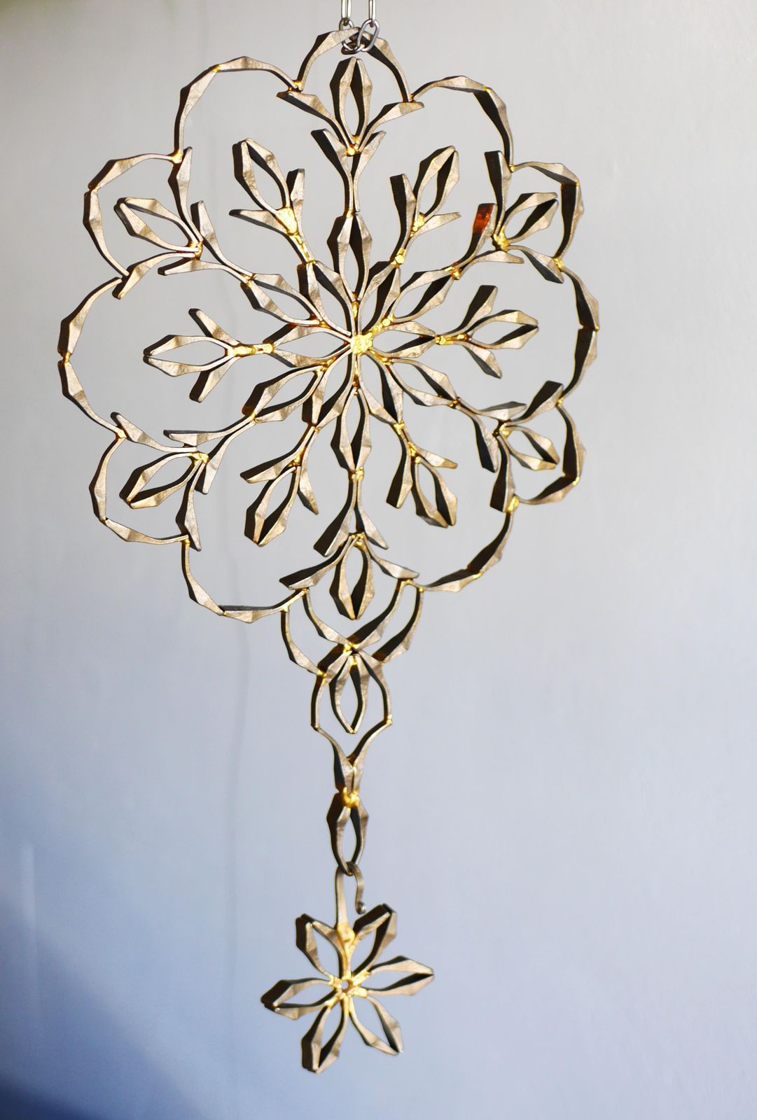 Mid Century Modern Decoratief Metalen Raamhanger photo vinterior