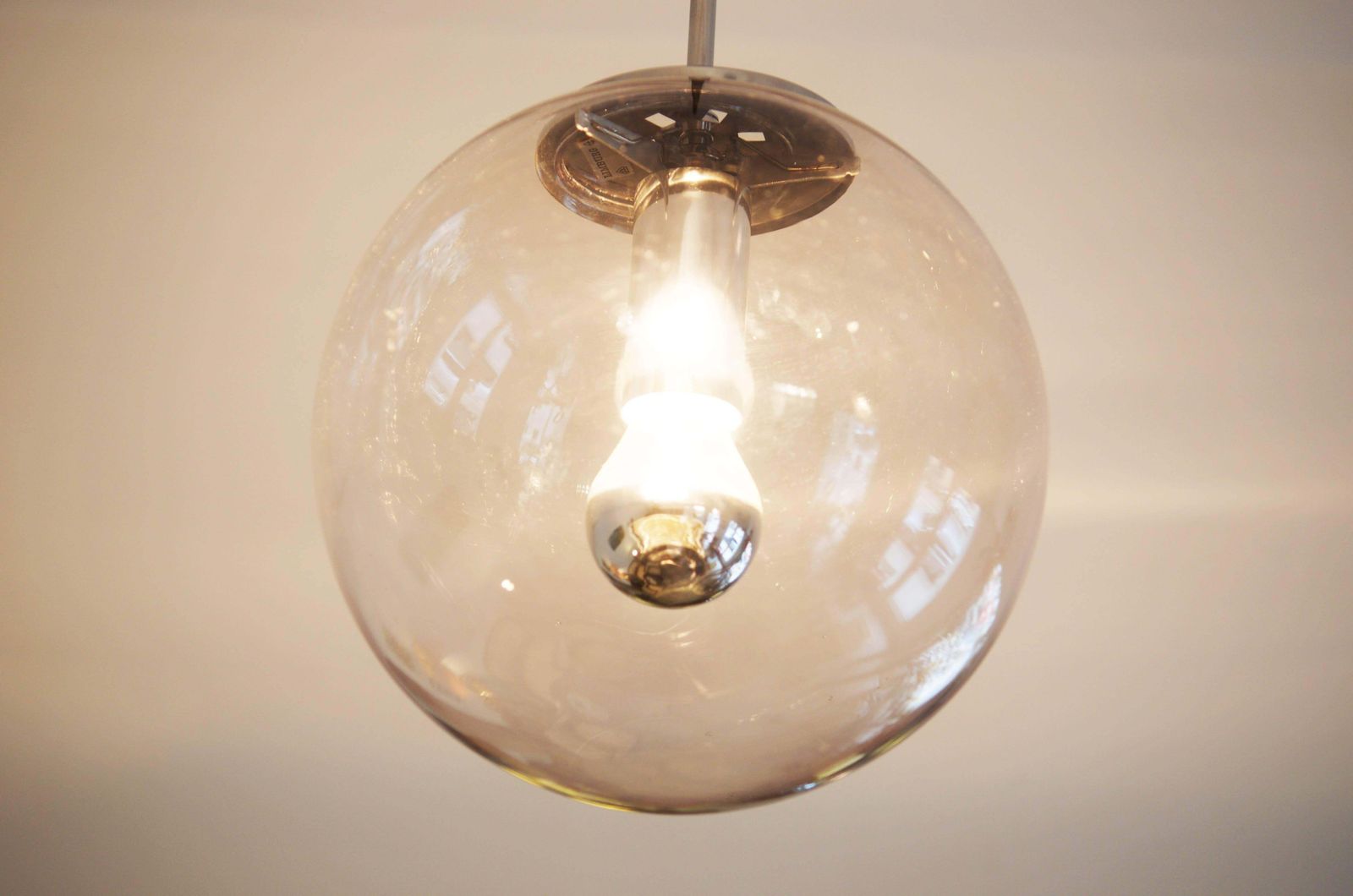 Large Glashütte Limburg Ball Pendant photo for sale