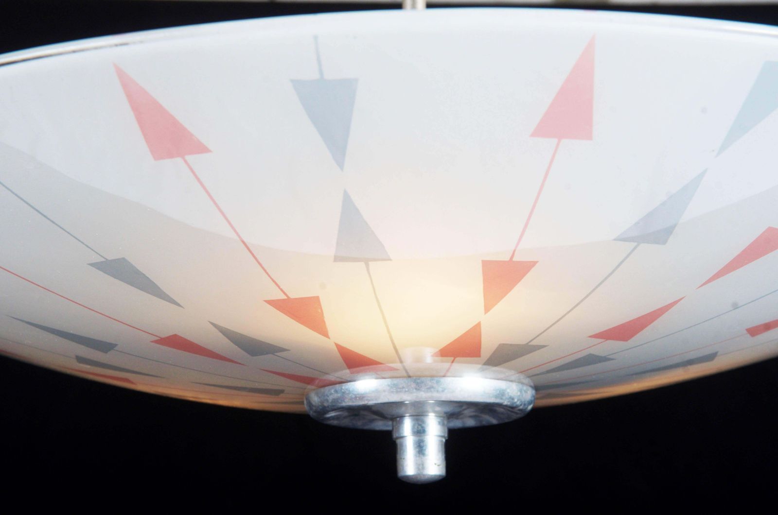 Czech Mid Century Pendant Lamp For Brussels World Expo, 1958 photo 695.0