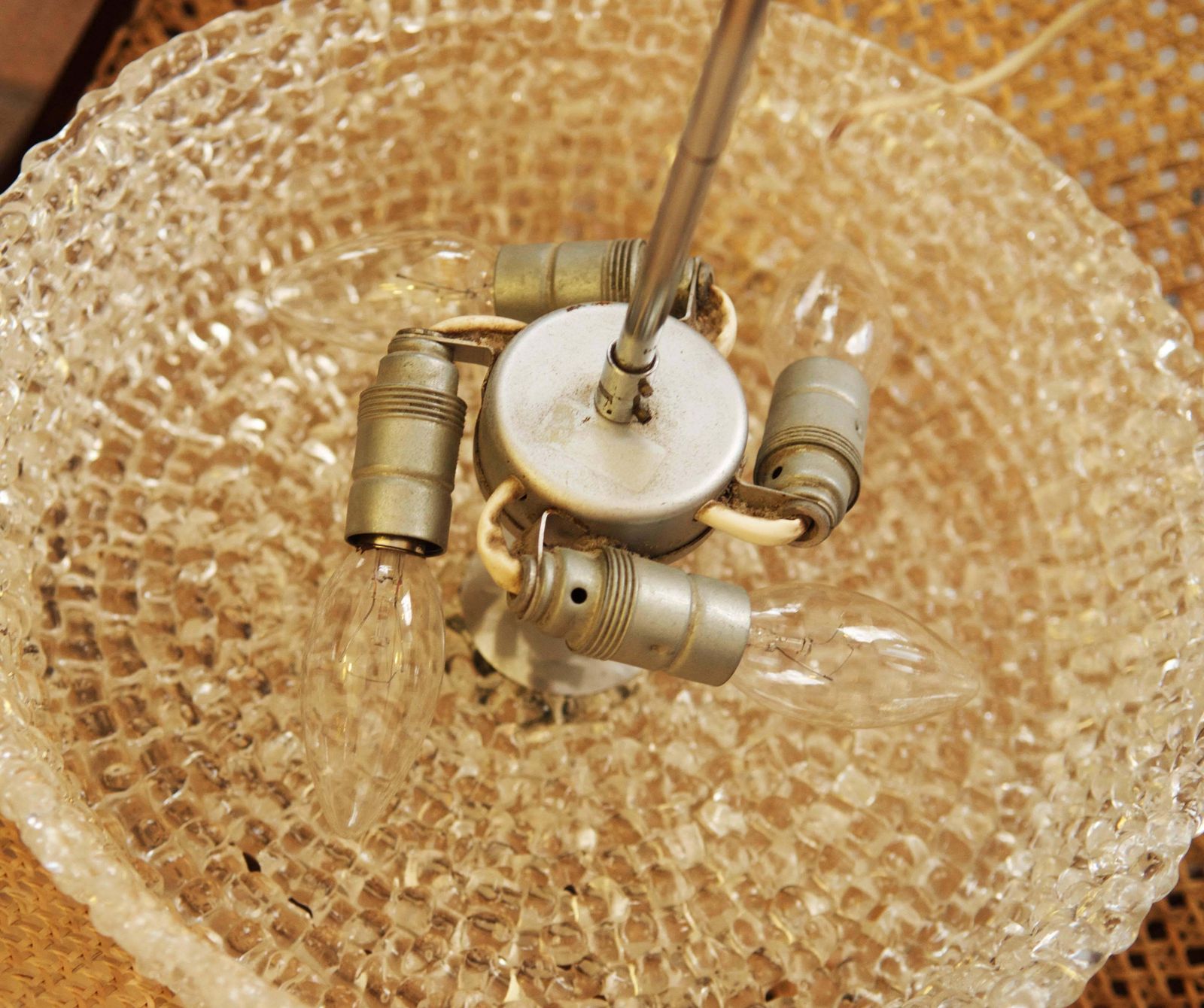 Lucite Pendant Attributed To Kalmar photo furniture