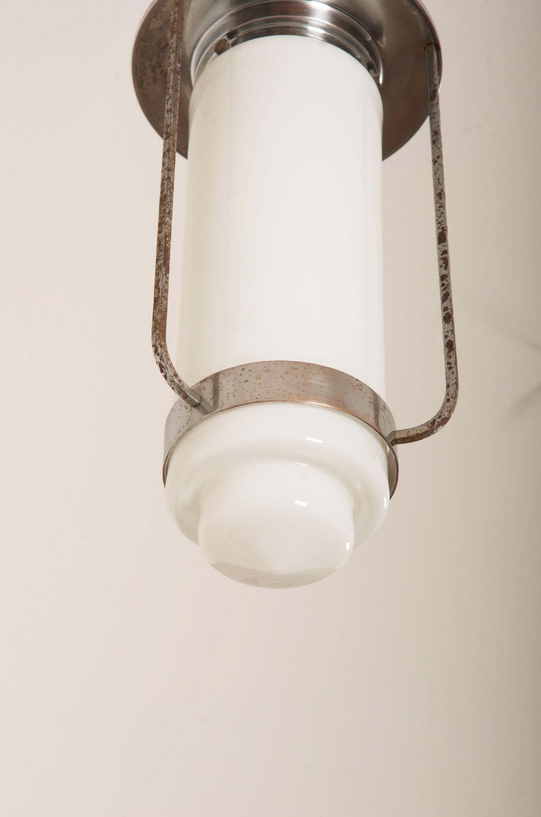 757.0 Art Deco Opaline Glass Pendants photo