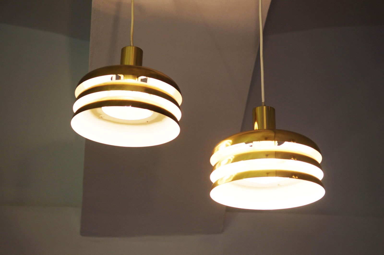 Austrian J.T. Kalmar Lamellar Lamp photo buy