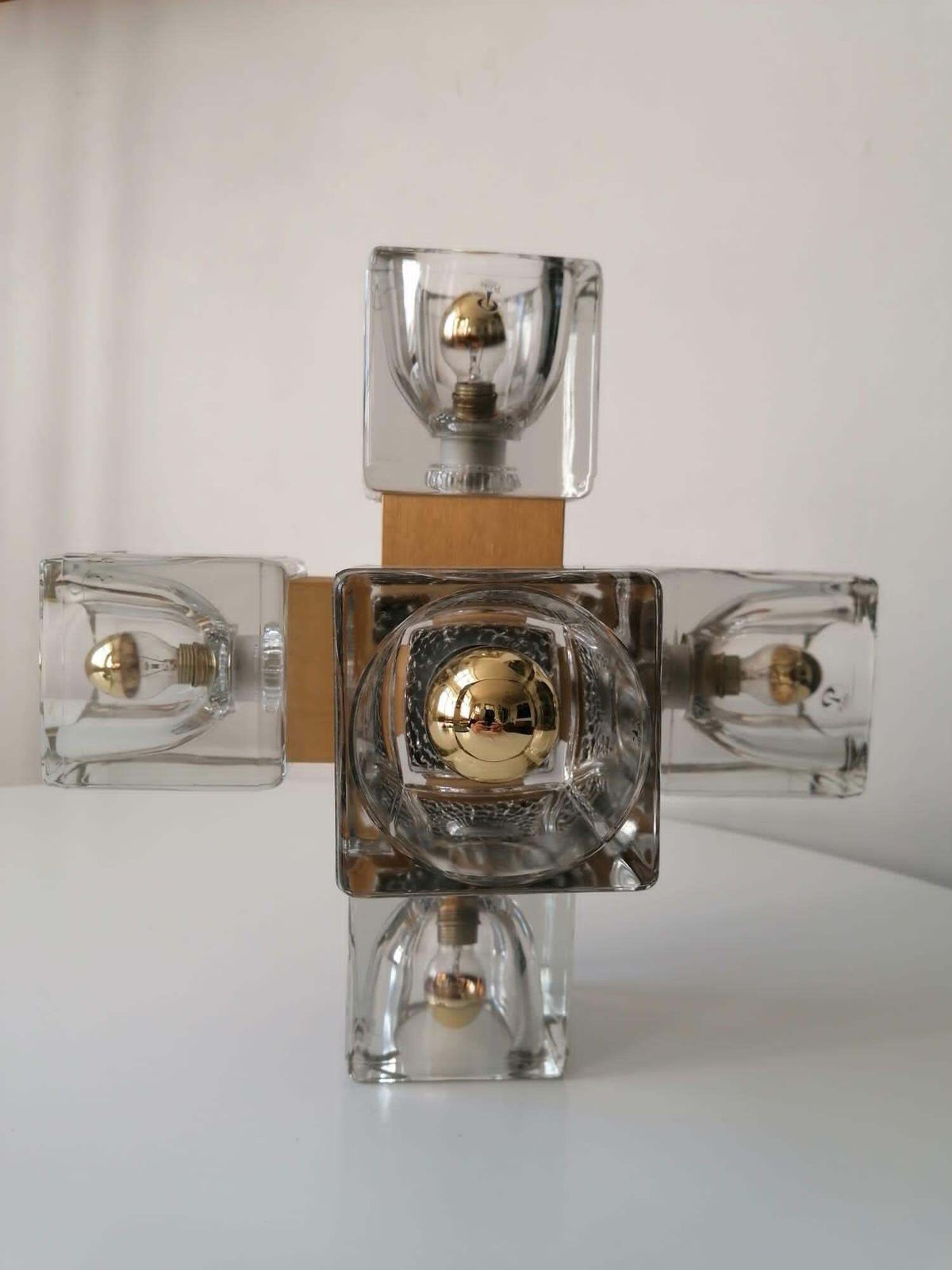 Lighting Beautiful Midcentury Chandelier By Peil & Putzler photo