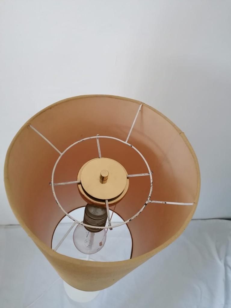 White Austrian Floor Lamp From The 1970s photo buy