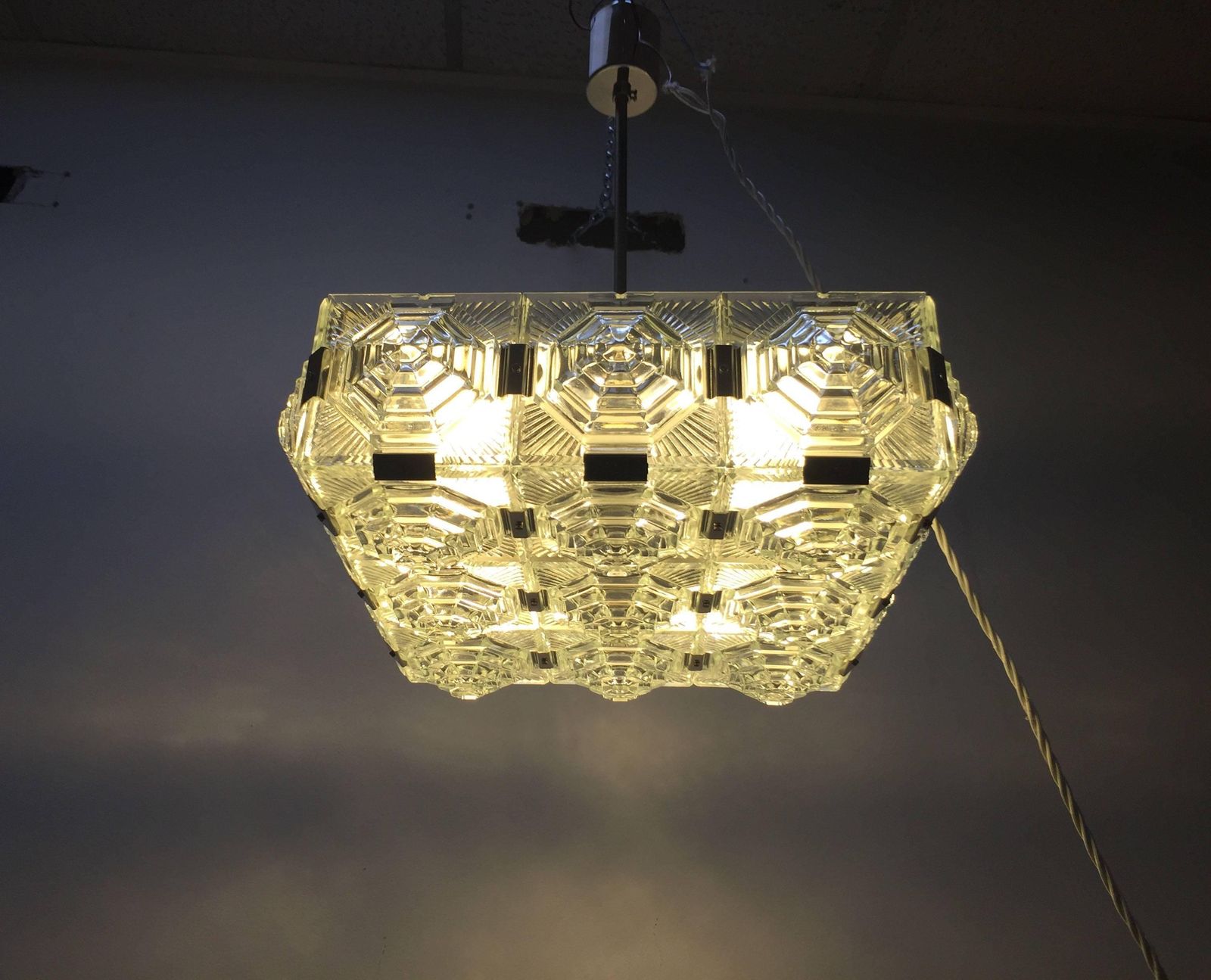 Mid Century Modernist Chandelier In The Style Of Kalmar photo furniture
