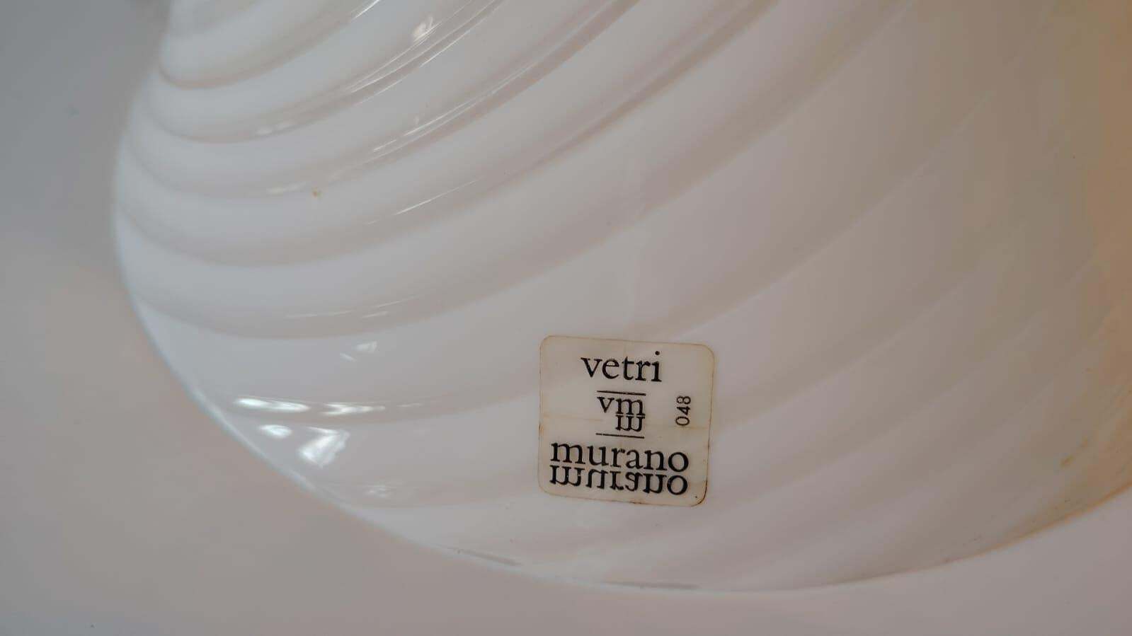 J.T. Kalmar Pendant With Murano Swirl Pattern Glass photo vinterior