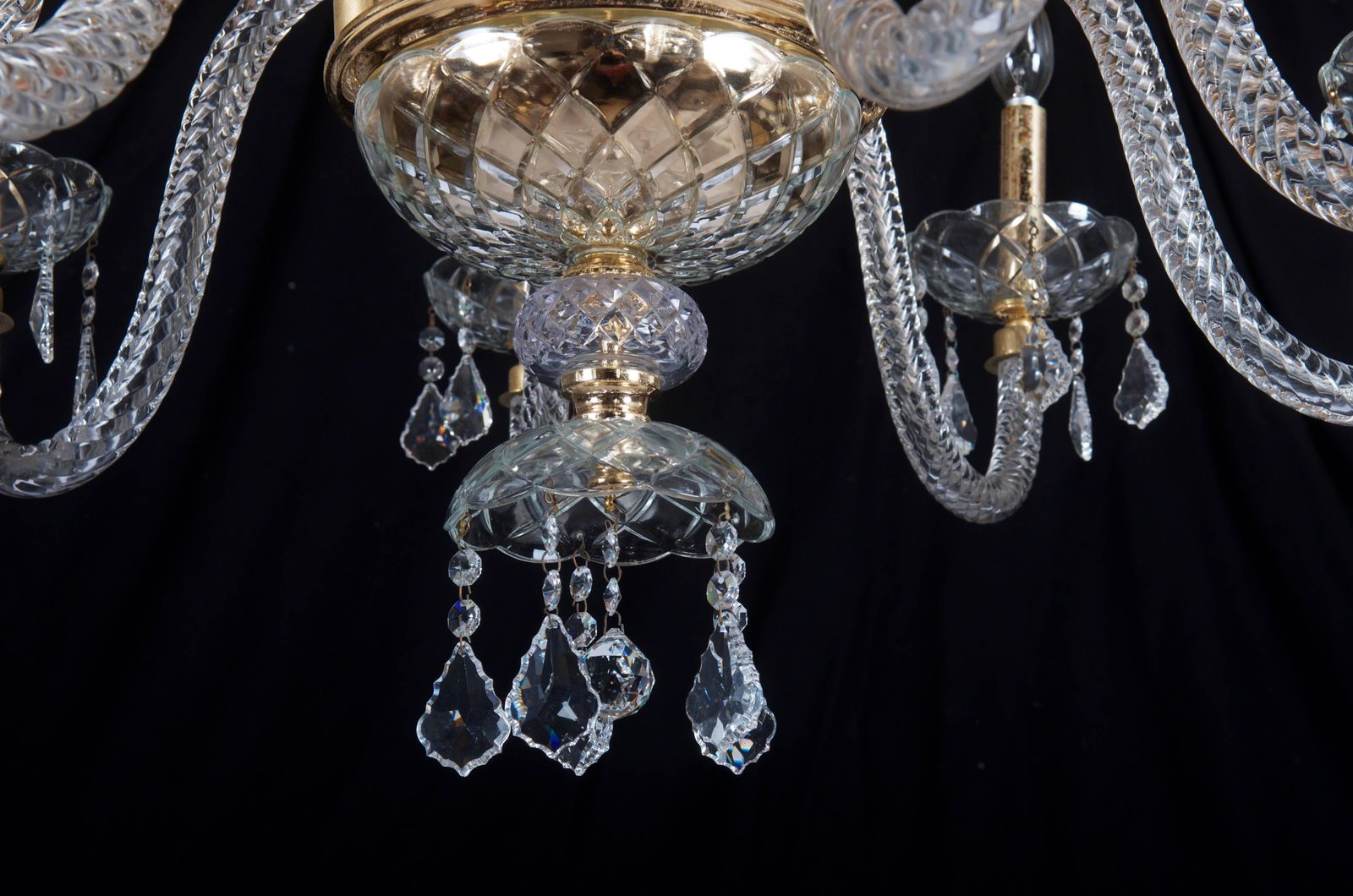 Stunning Bohemian Glass Chandelier photo 1537.0