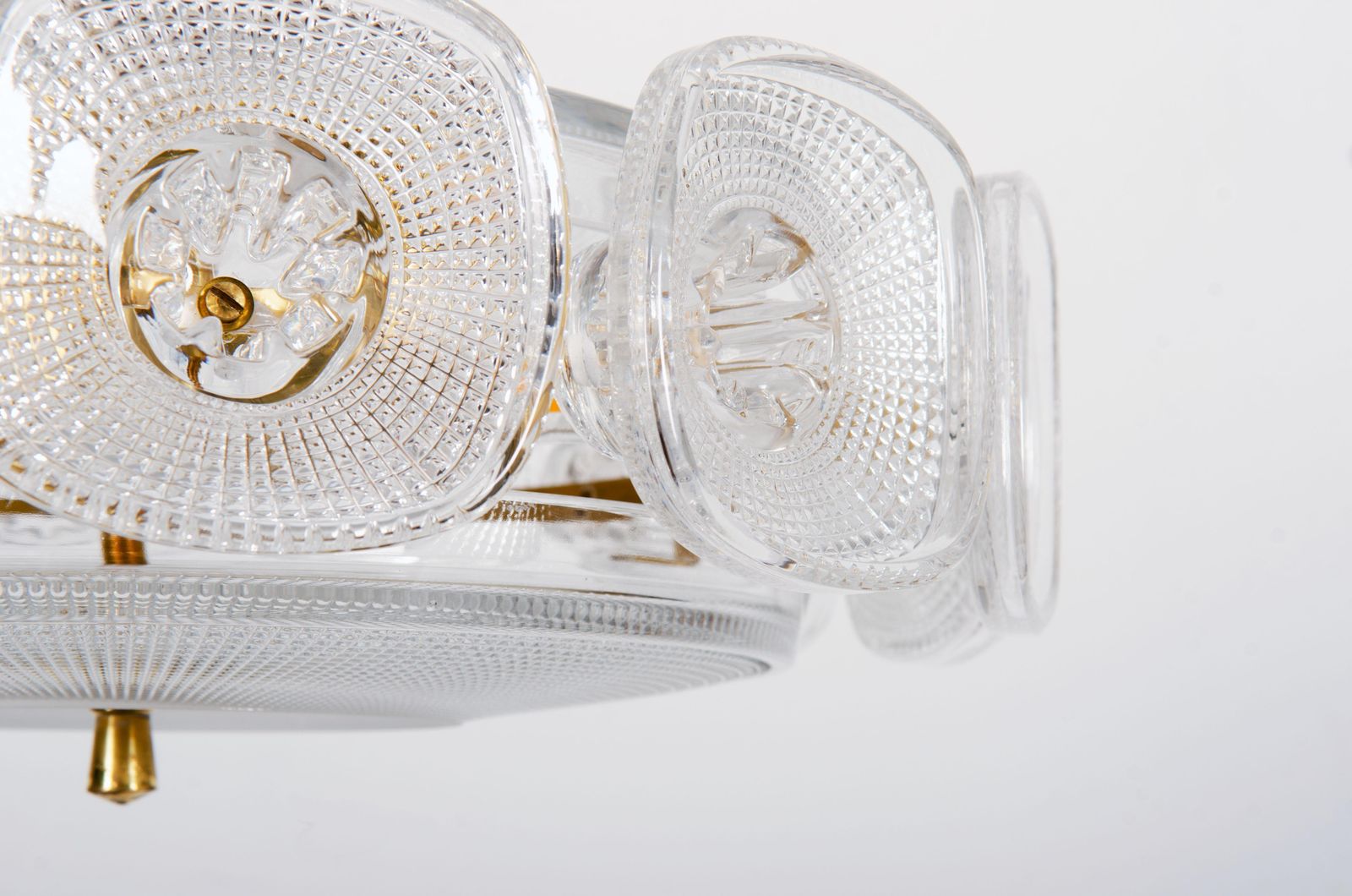 Vineta Chandelier By Kjell Blomberg For Gullaskruf From The 1960s photo vintage