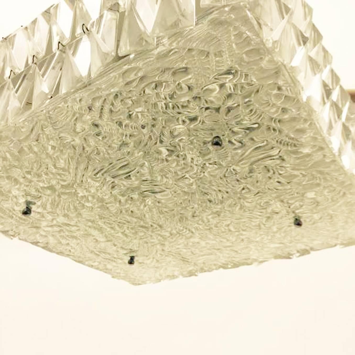 Square Crystal Pendant Lamp By Kalmar photo furniture