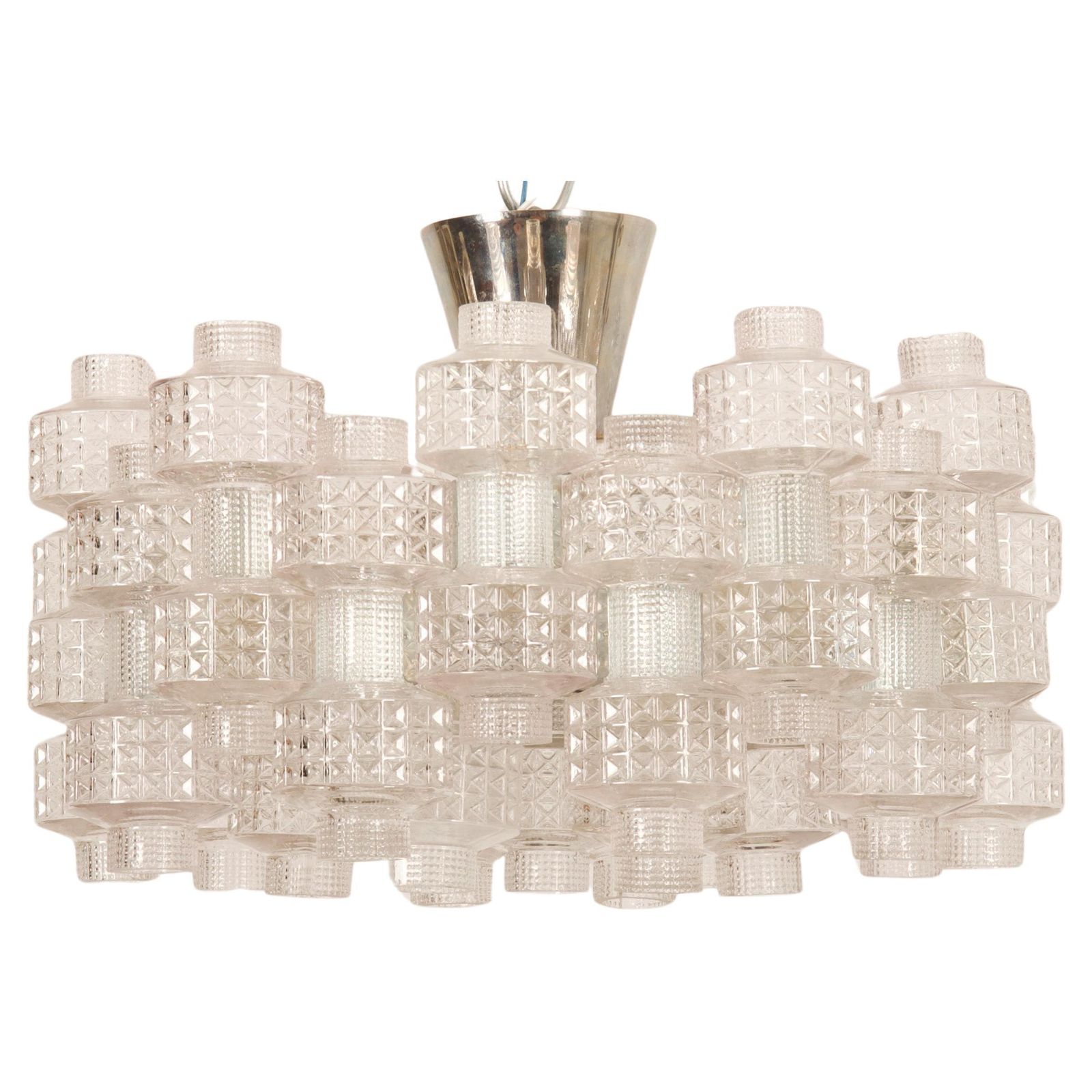 Rare Large "Festival" Chandelier By Gert Nystöm