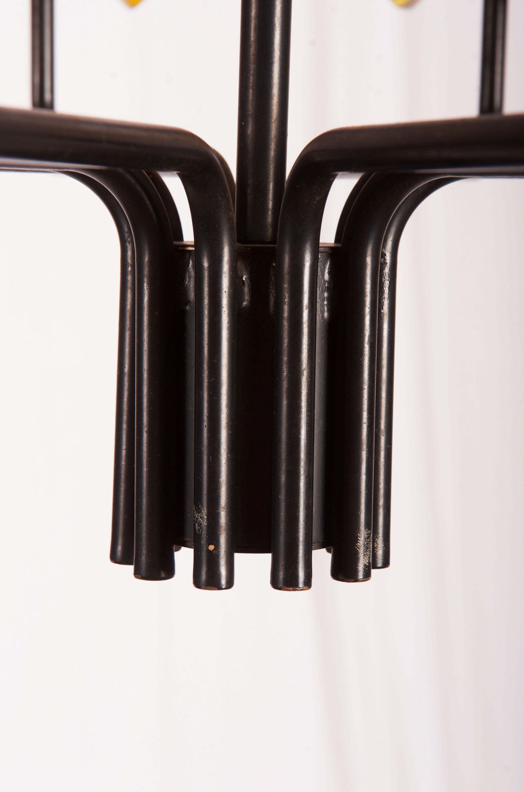 Scandinavian Glass And Iron Chandelier By Svend Aage Holm Sorensen photo vinterior
