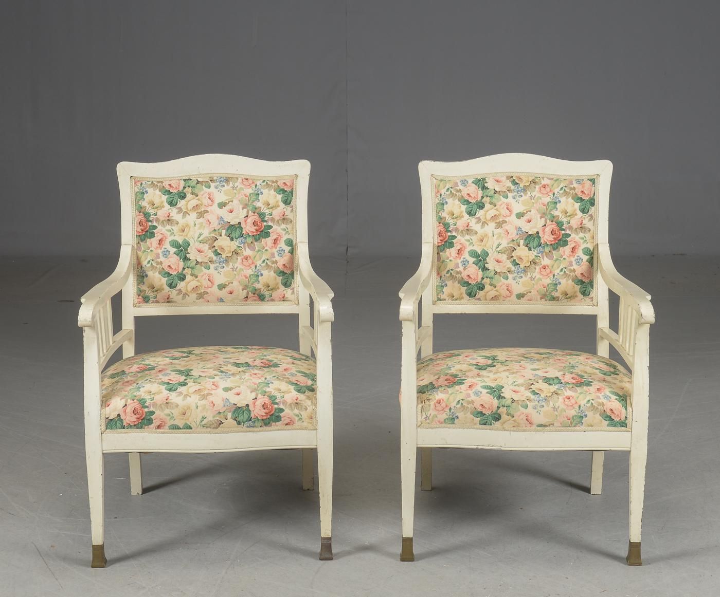 Pair Of Art Nouveau Armchairs photo furniture