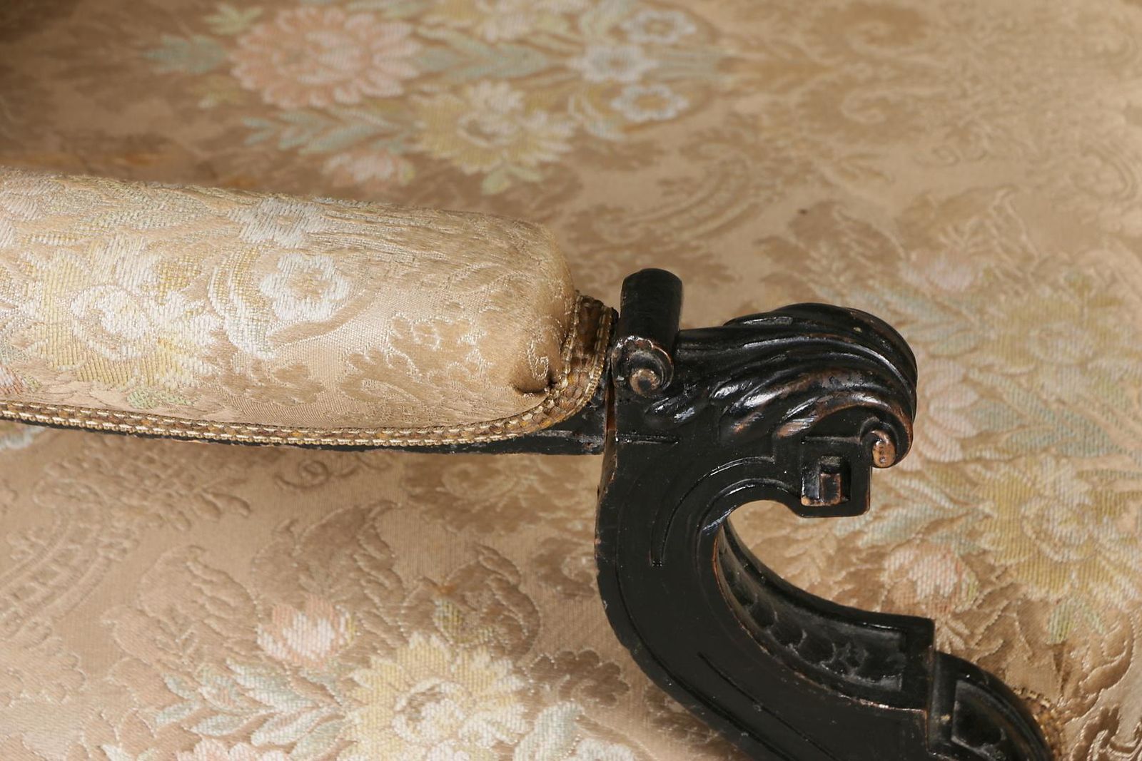 Ebonized Gildwood Louis XVI Armchairs photo 3075.0