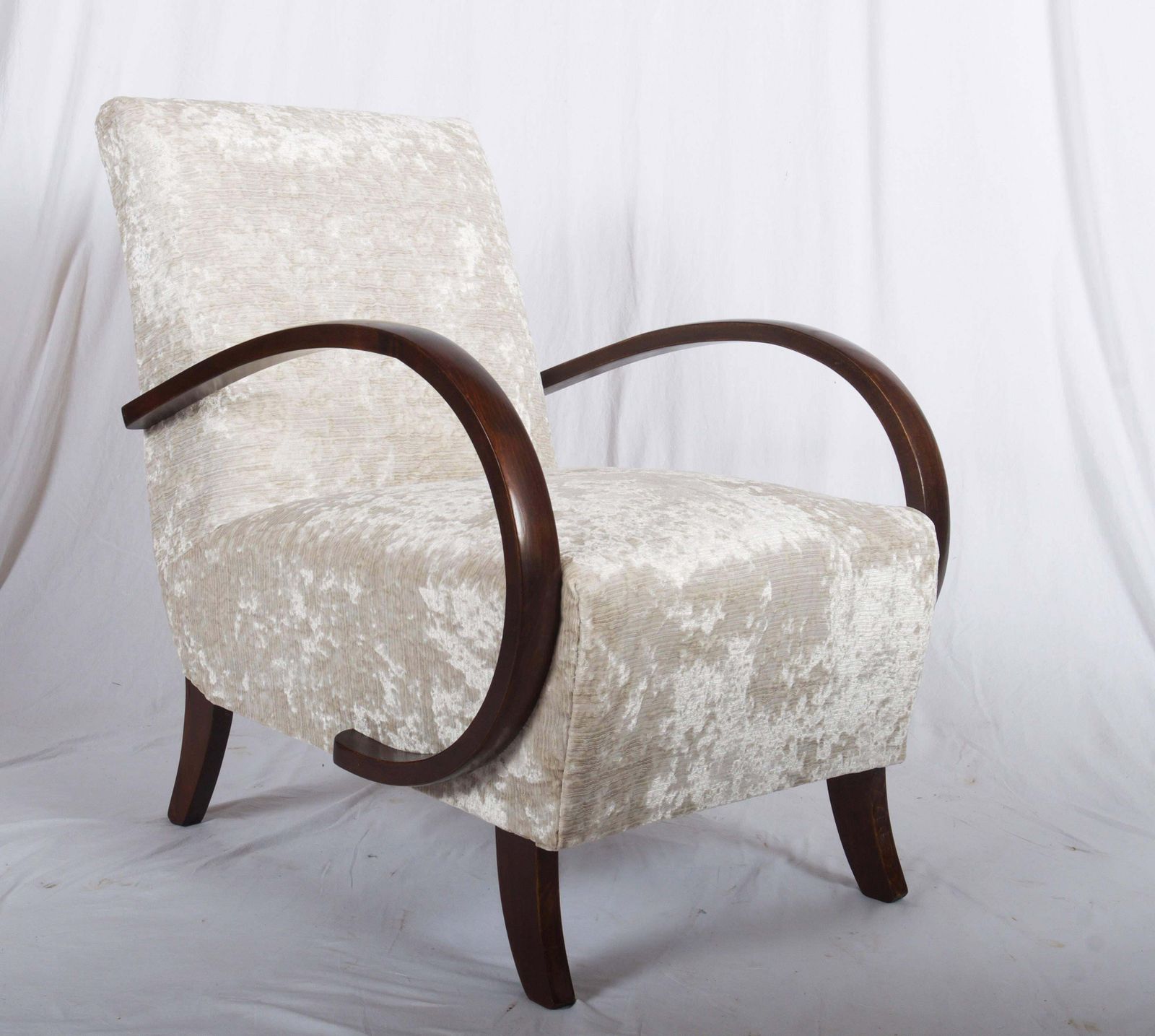 Pair Of Jindrich Halabala Art Deco Armchairs photo furniture