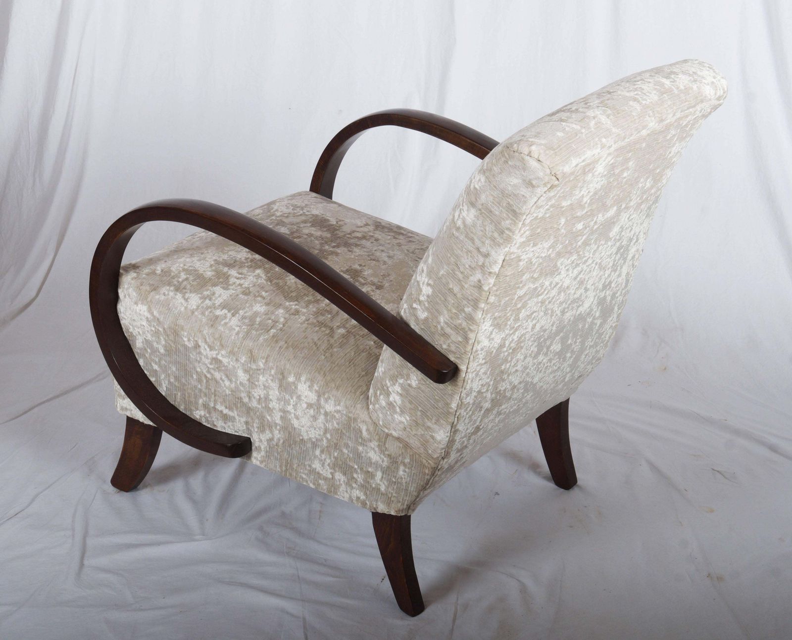 photo furniture Pair Of Jindrich Halabala Art Deco Armchairs
