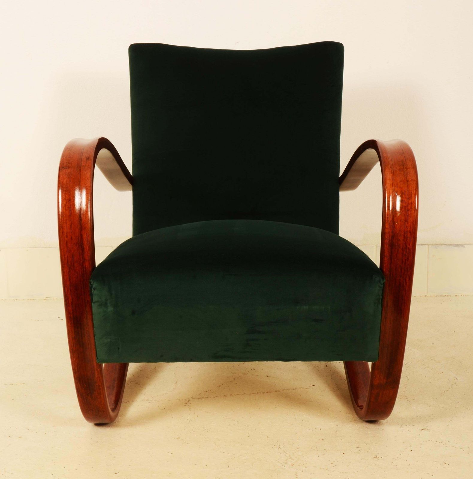 Art Deco Thonet H269 Armchair By Jindrich Halabala photo 5091.0