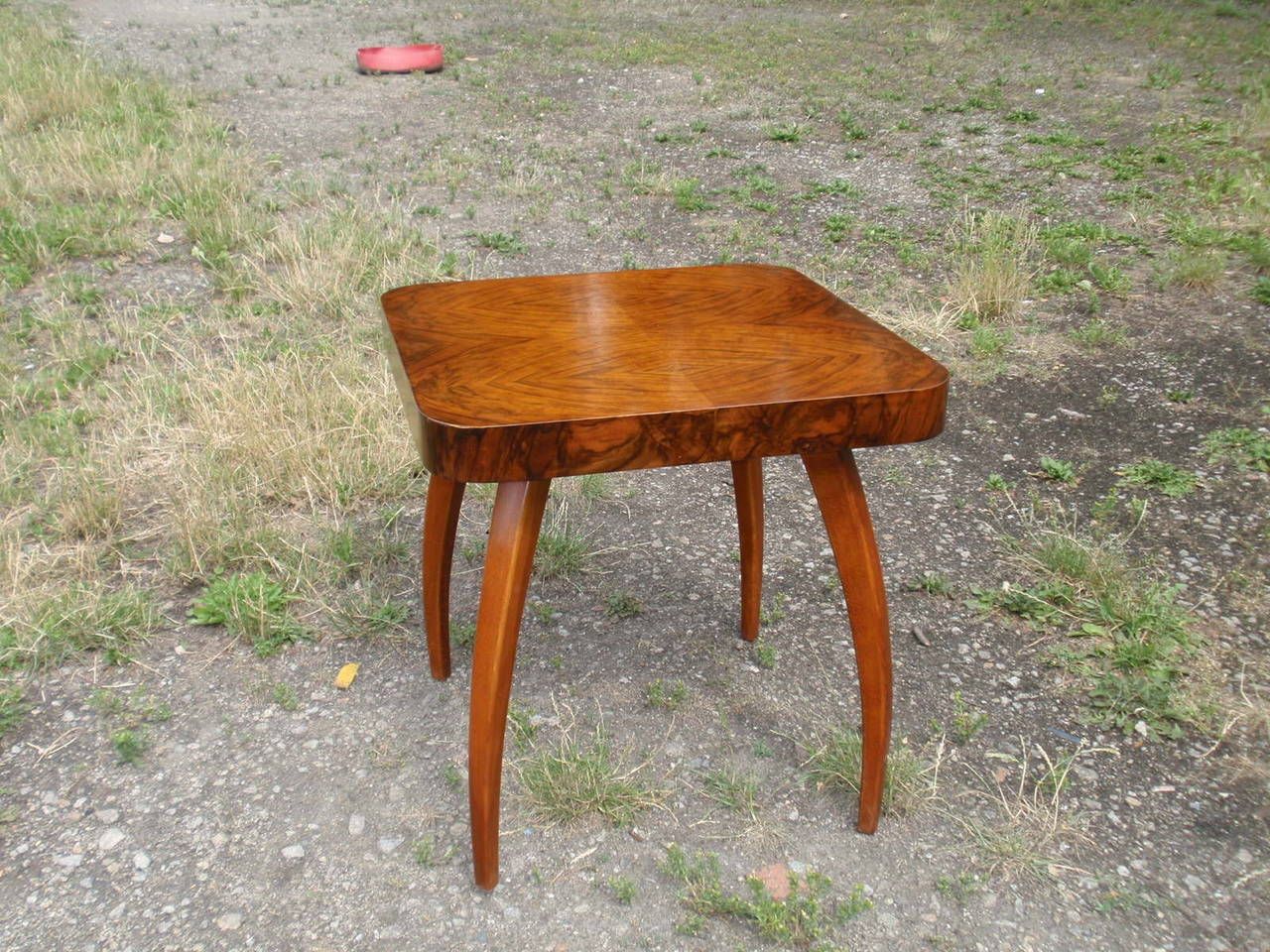 Side Table H259 By Jindrich Halabala photo 1359.0