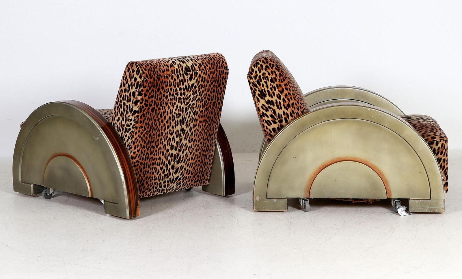 Pair Of French Art Deco Armchairs photo for sale