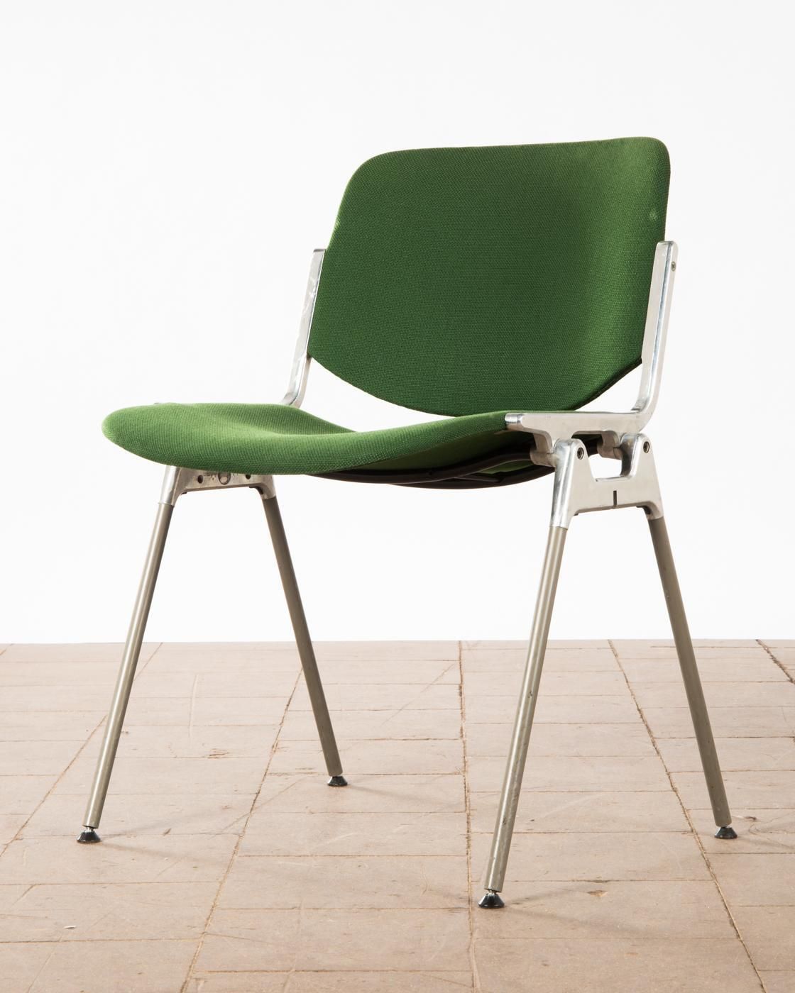 Green Stackable Chairs By Giancarlo Piretti For Castelli photo buy