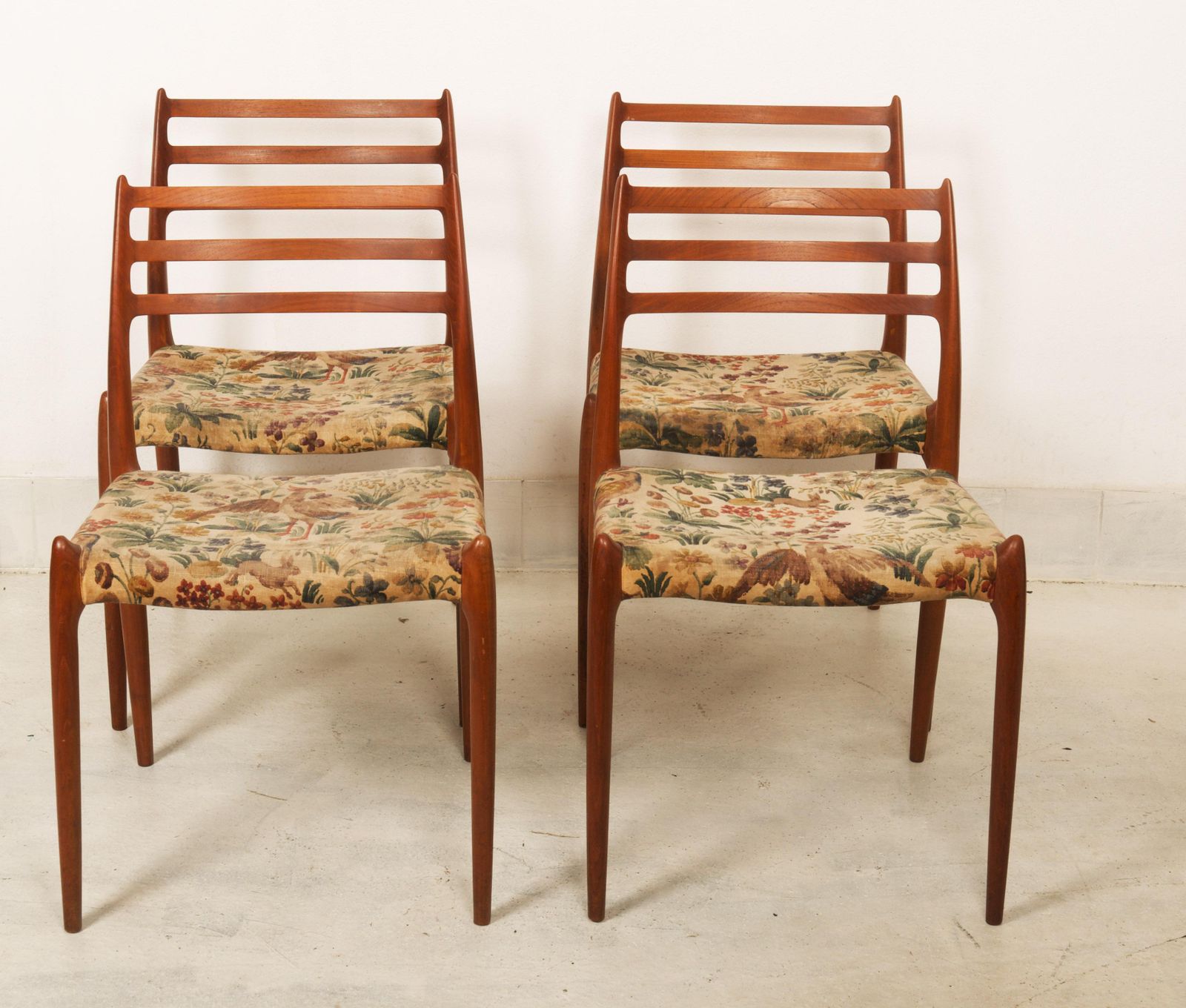Teak Dining Chair By Niels Otto Møller Model 78 photo furniture