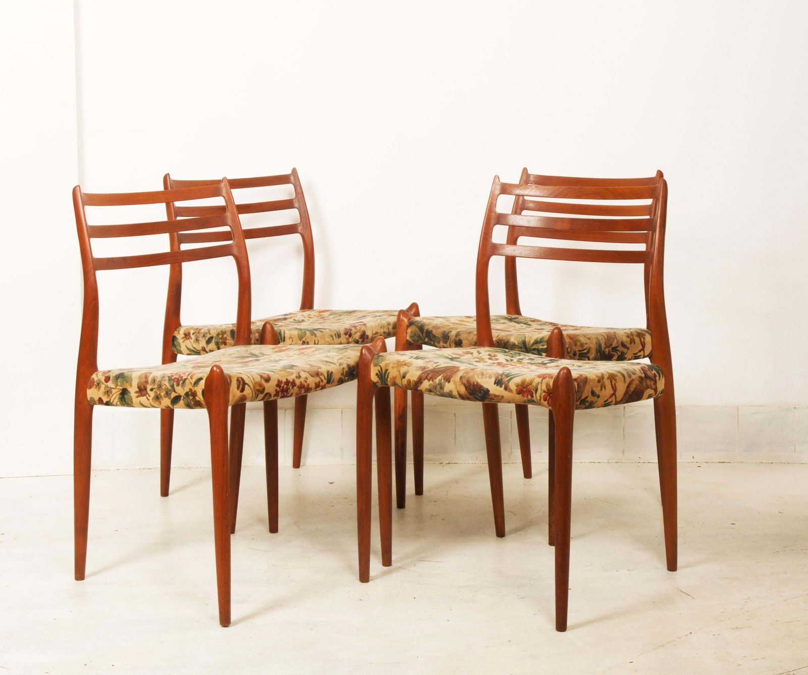 Teak Dining Chair By Niels Otto Møller Model 78 photo vinterior
