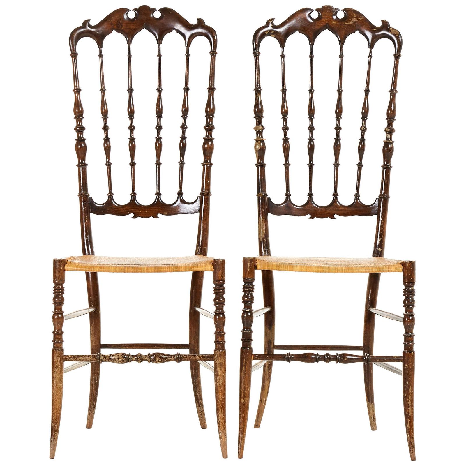 Pair Of Midcentury Chairs By Chiavari, 1950s