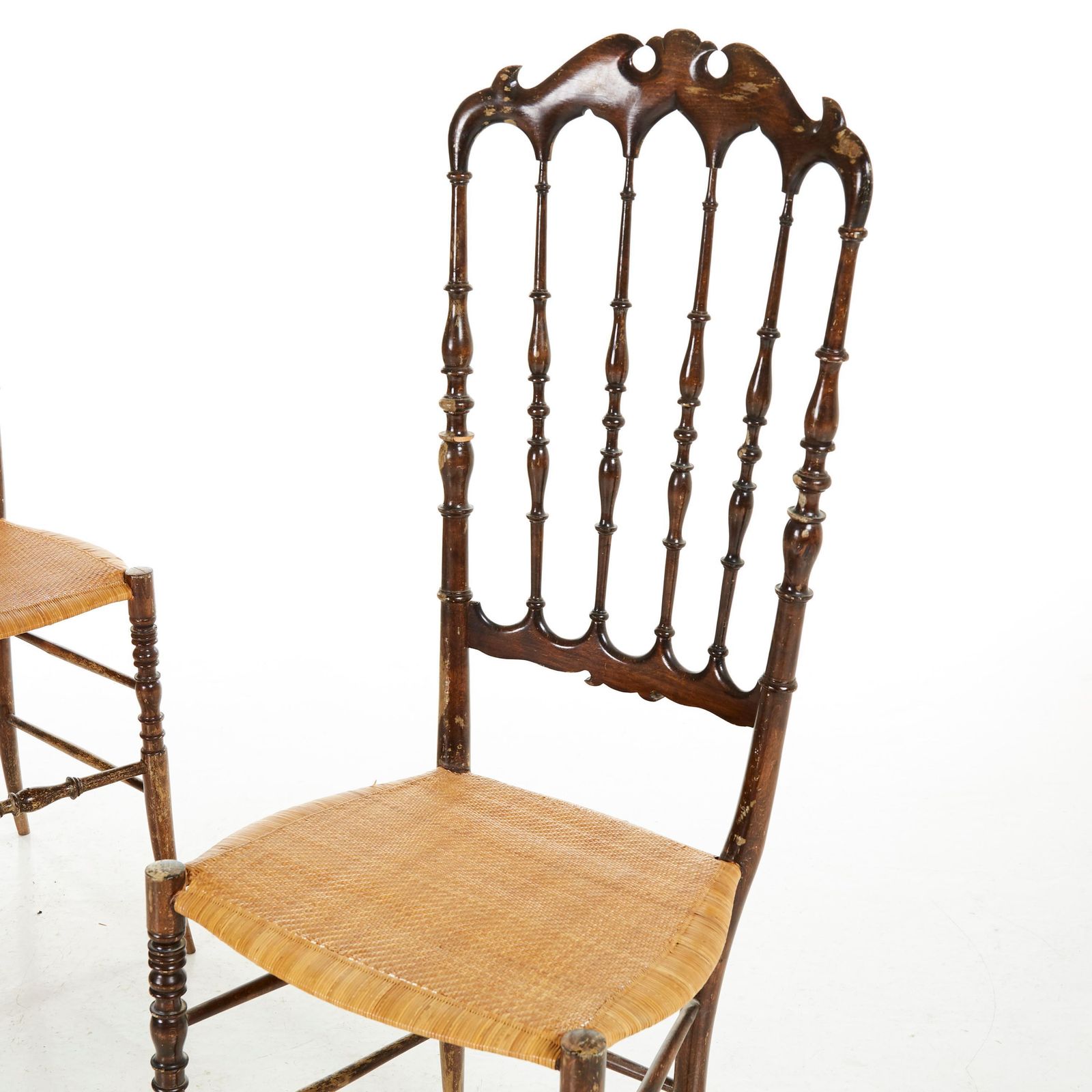 Pair Of Midcentury Chairs By Chiavari, 1950s photo Furniture