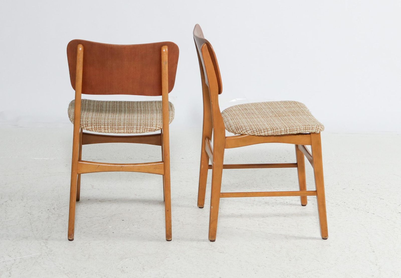Set Of Four Dining Chairs By Ib Kofod Larsen For Christensen & Larsen photo furniture