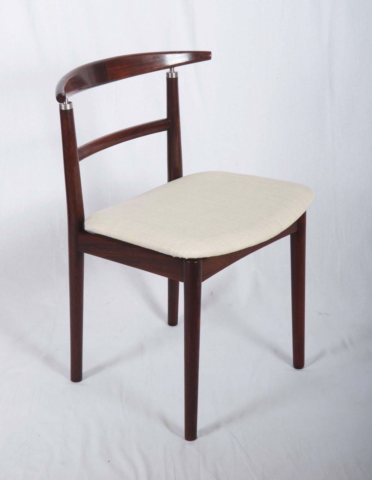Set Of Four Danish Dining Chairs By Helge Sibast And Børge Rammeskov photo vintage