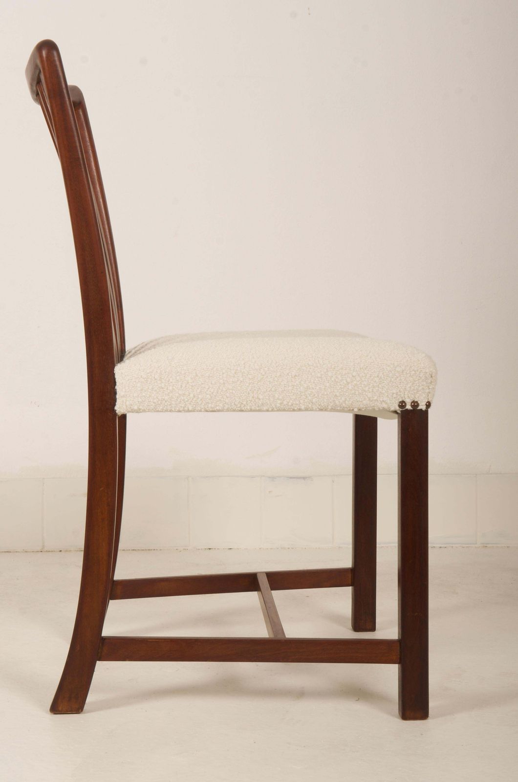 Set Of Six Danish Mahogany Dining Chairs By Sondergaard Mobler photo vintage
