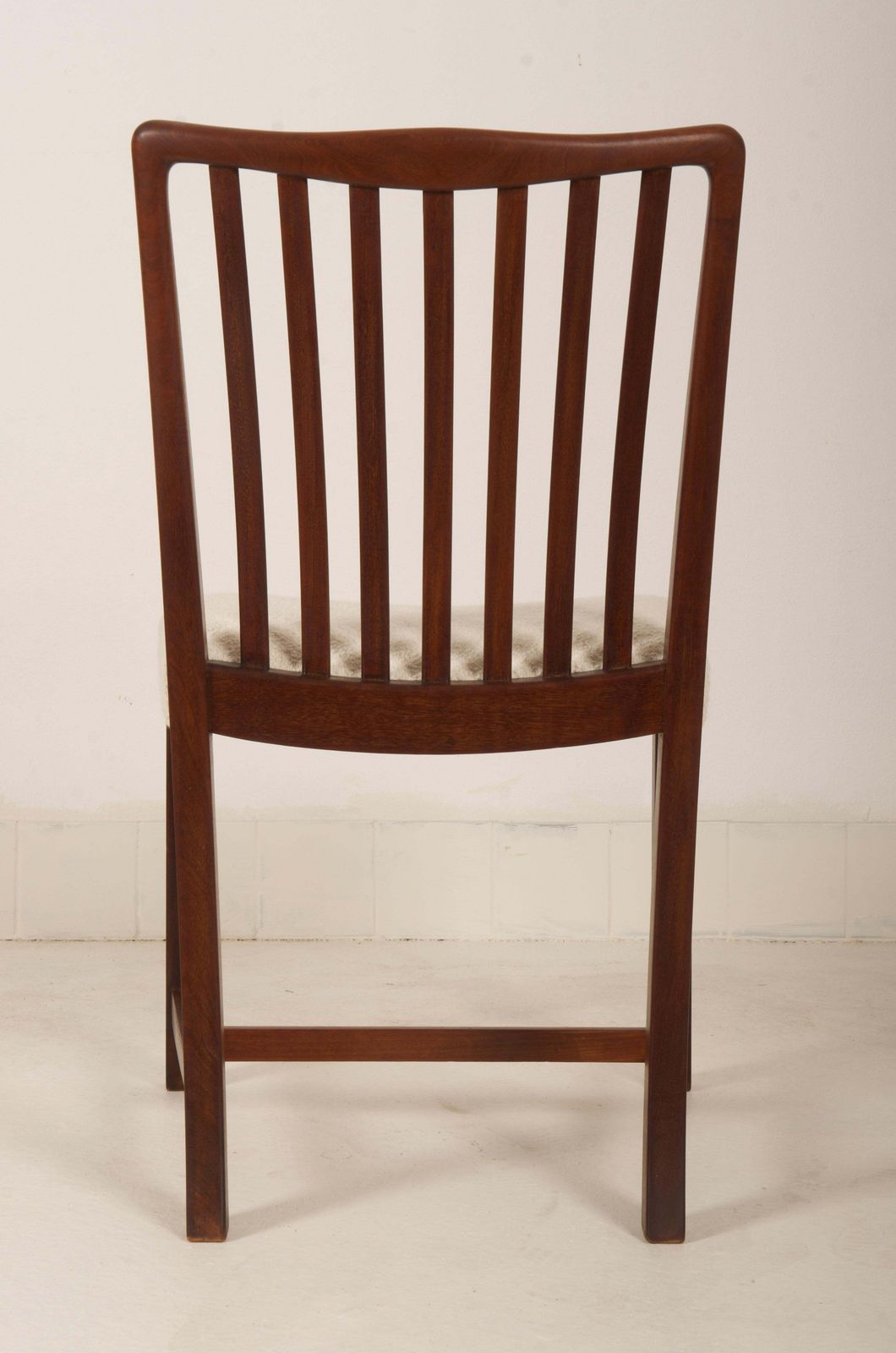 photo for sale Set Of Six Danish Mahogany Dining Chairs By Sondergaard Mobler