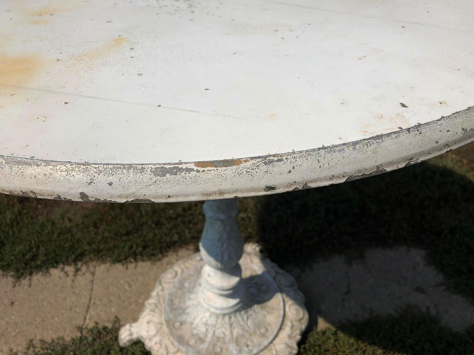 Swedish Garden Steel Table photo furniture