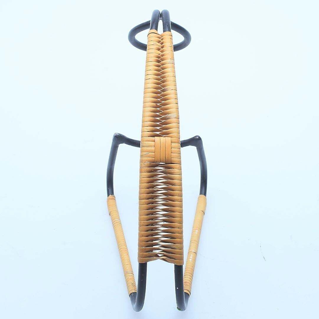 Midcentury Bottle Holder In The Style Of Carl Auböck photo for sale