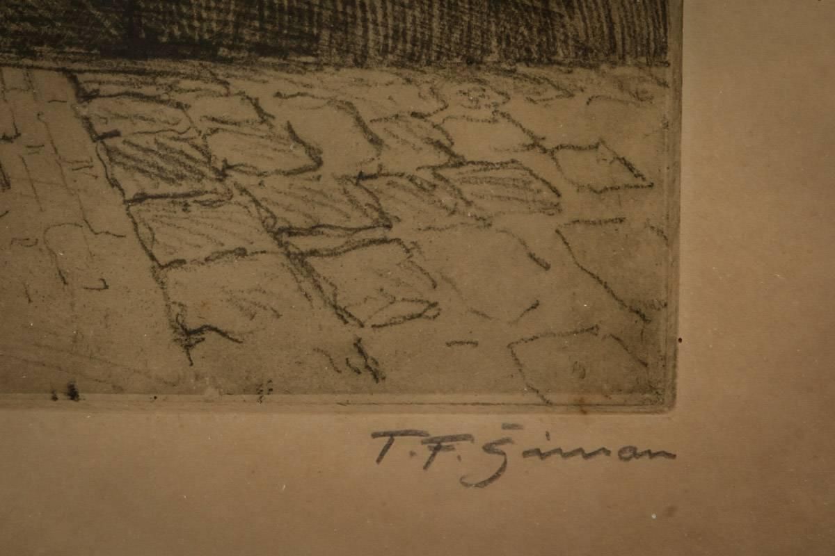 Tavik Frantisek Simon "Motif From Seine, Paris" photo Art