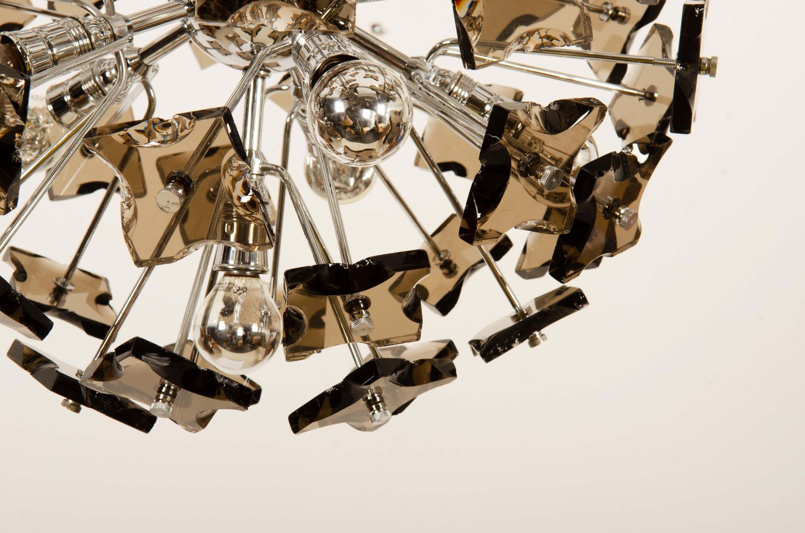 Glass Sputnik Chandelier By Fontana Arte photo Lighting