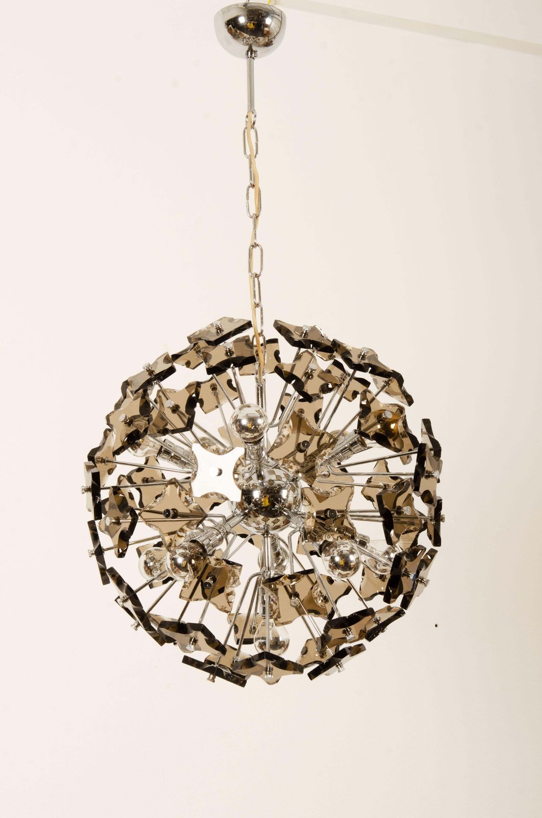 Glass Sputnik Chandelier By Fontana Arte photo buy