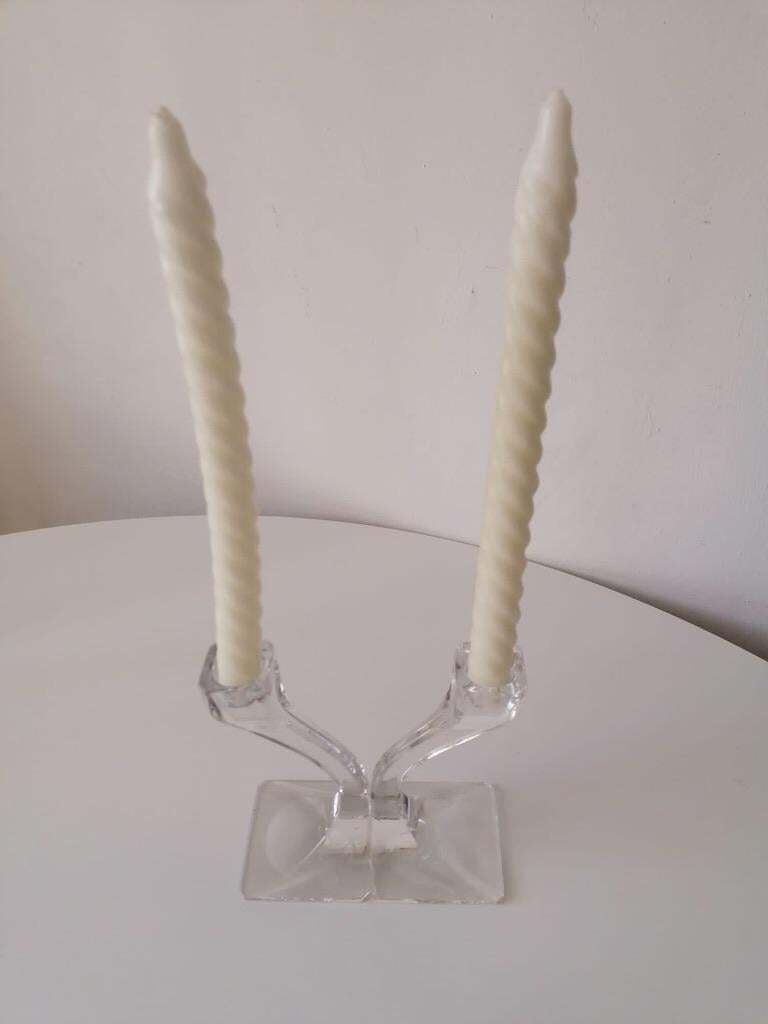 Set Of Three Candlesticks By Riedel Austria From The 1970s photo Home Decor