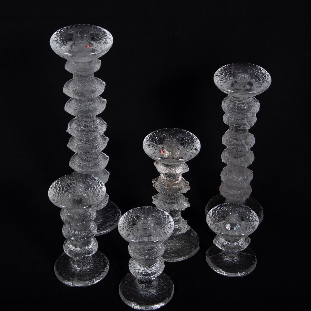 Set Of Six Timo Sarpaneva Festivo Candlesticks For Iittala photo furniture