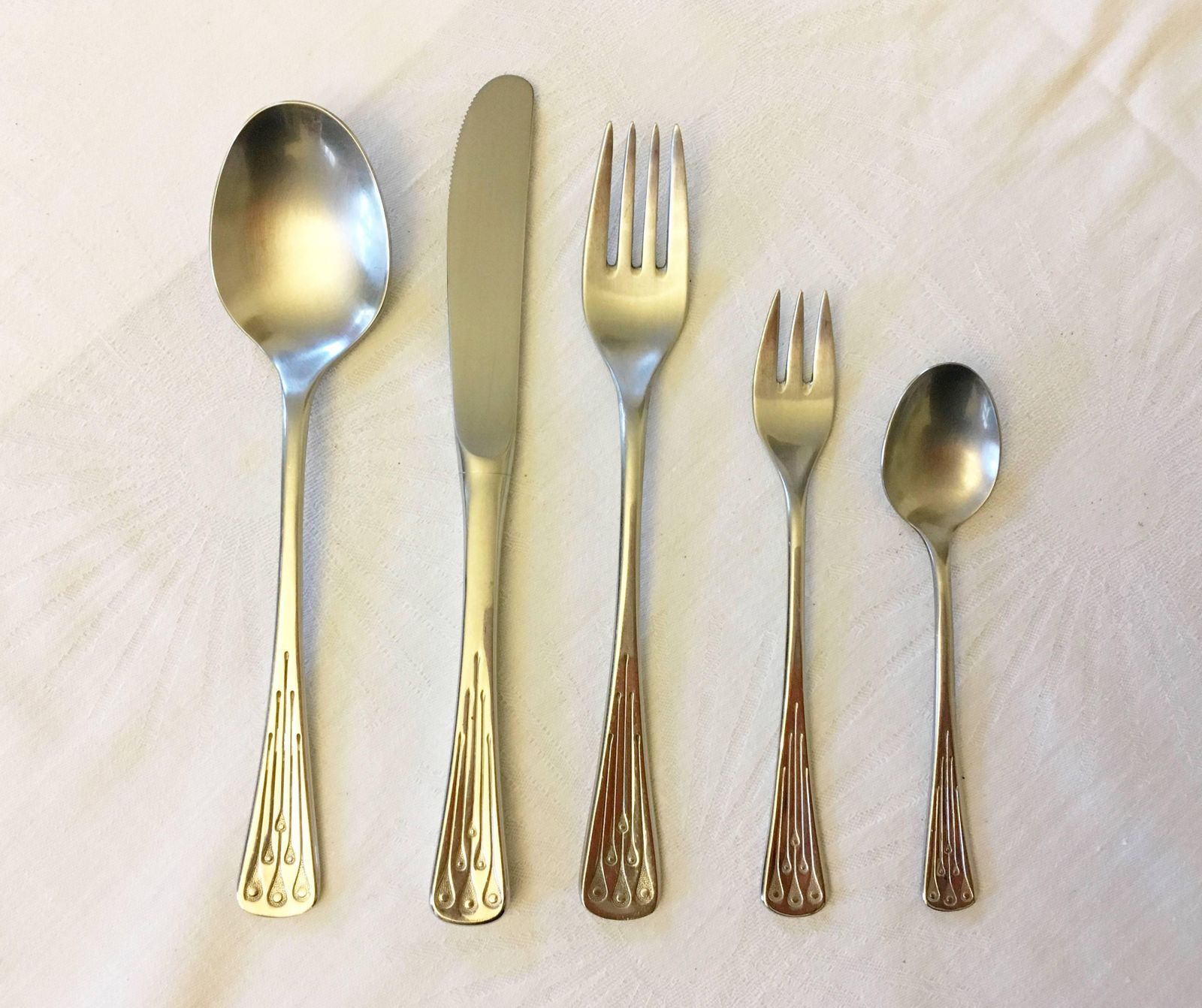 photo furniture Flatware, Cutlery Set By Berndorf Model 9100, Charleston